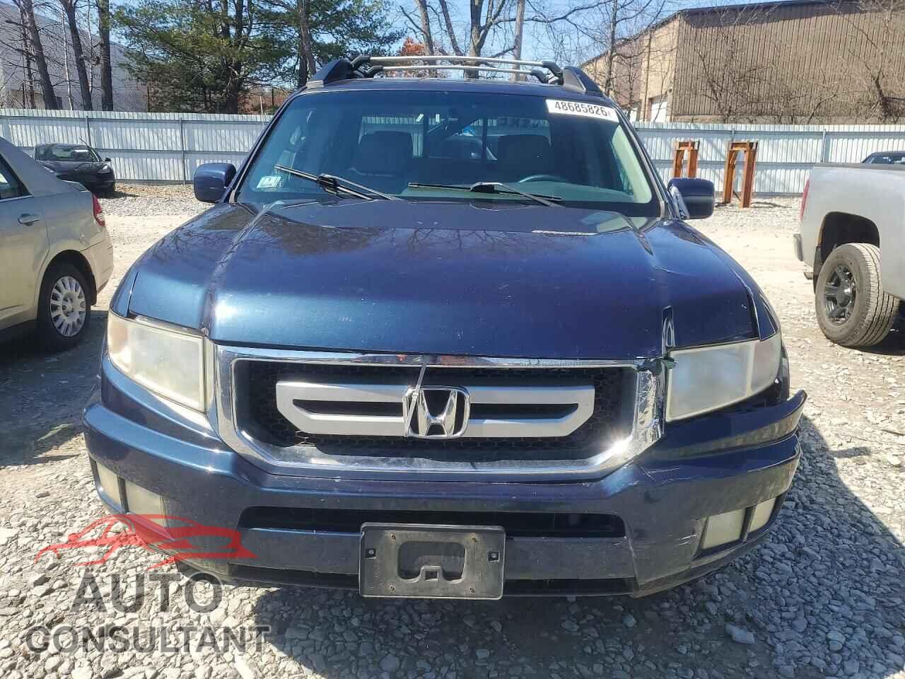 HONDA RIDGELINE 2009 - 5FPYK165X9B103311