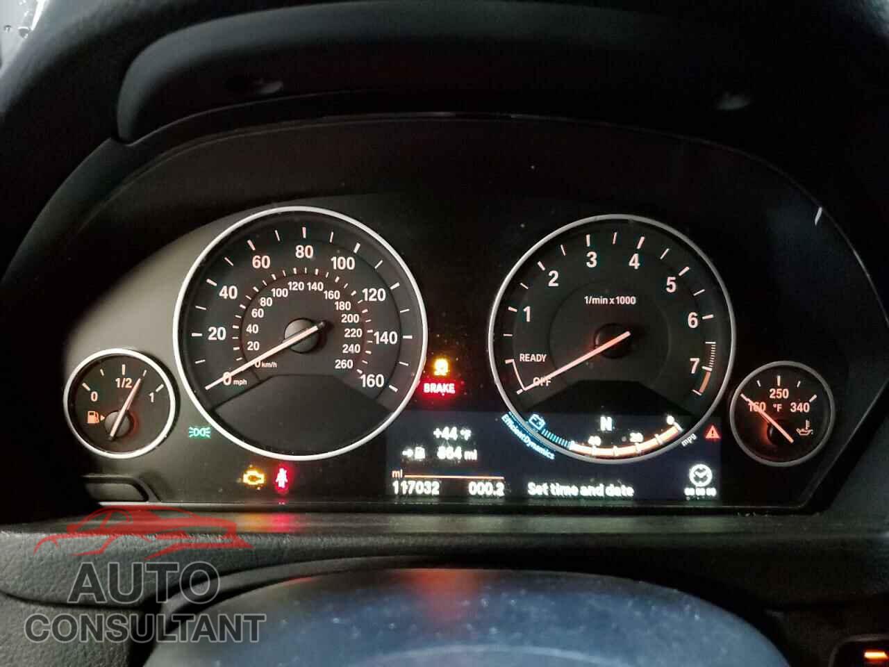 BMW 3 SERIES 2015 - WBA3B3G57FNR86579