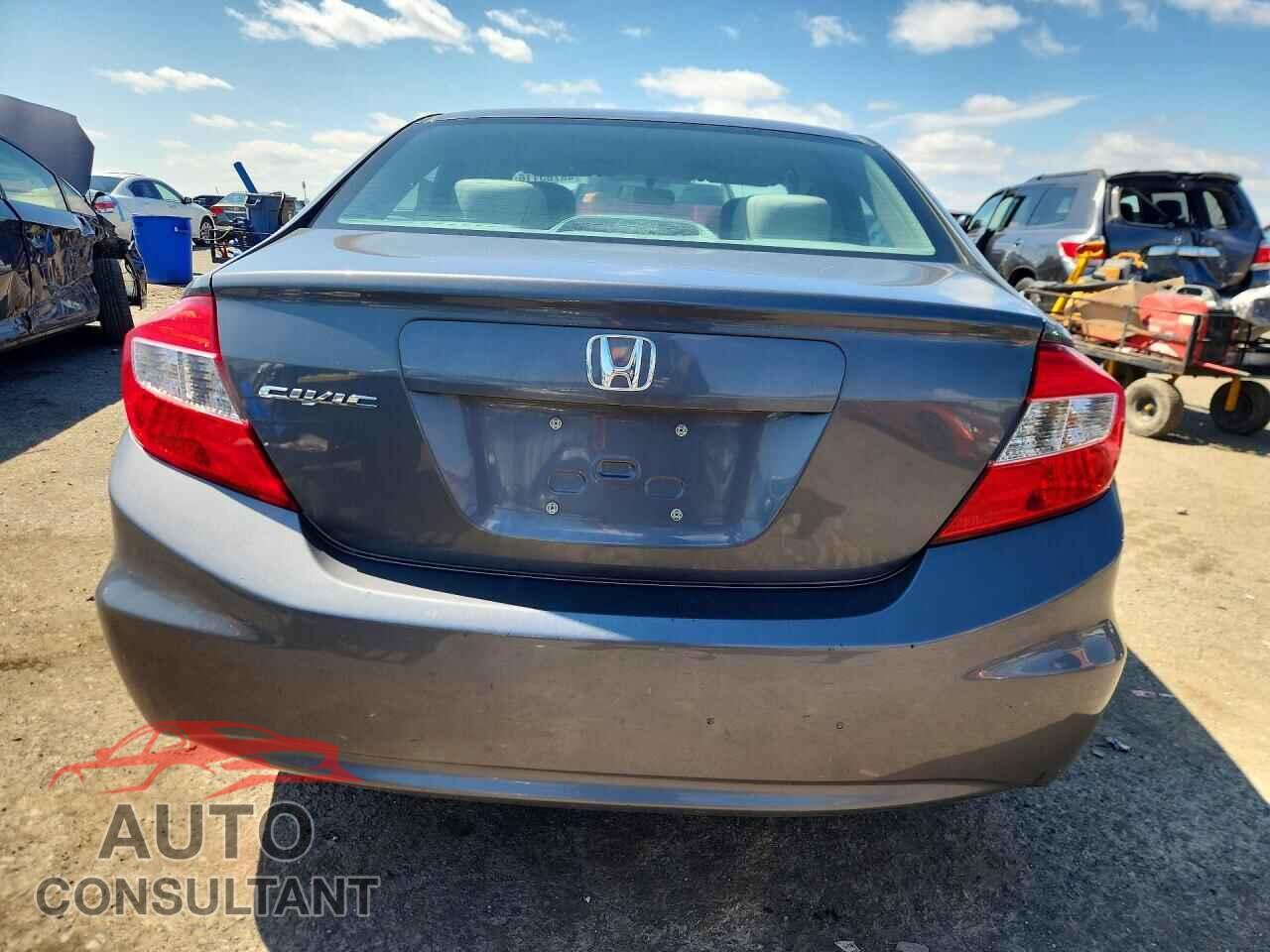 HONDA CIVIC 2012 - 19XFB2F50CE367625