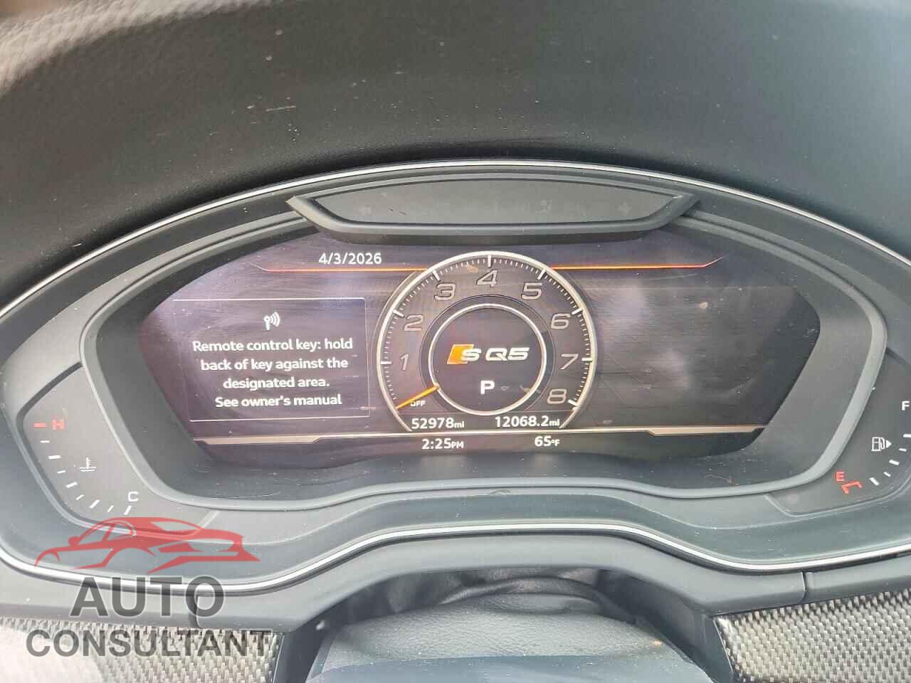 AUDI SQ5 2018 - WA1C4AFY1J2031231