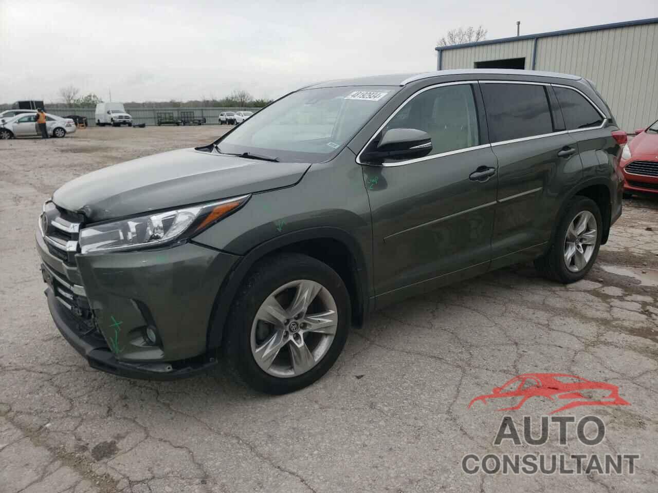 TOYOTA HIGHLANDER 2018 - 5TDDZRFHXJS496299