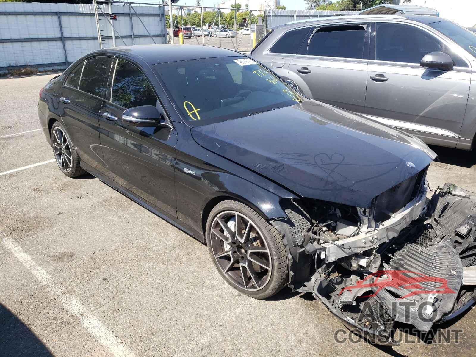 MERCEDES-BENZ C-CLASS 2017 - 55SWF6EBXHU215175