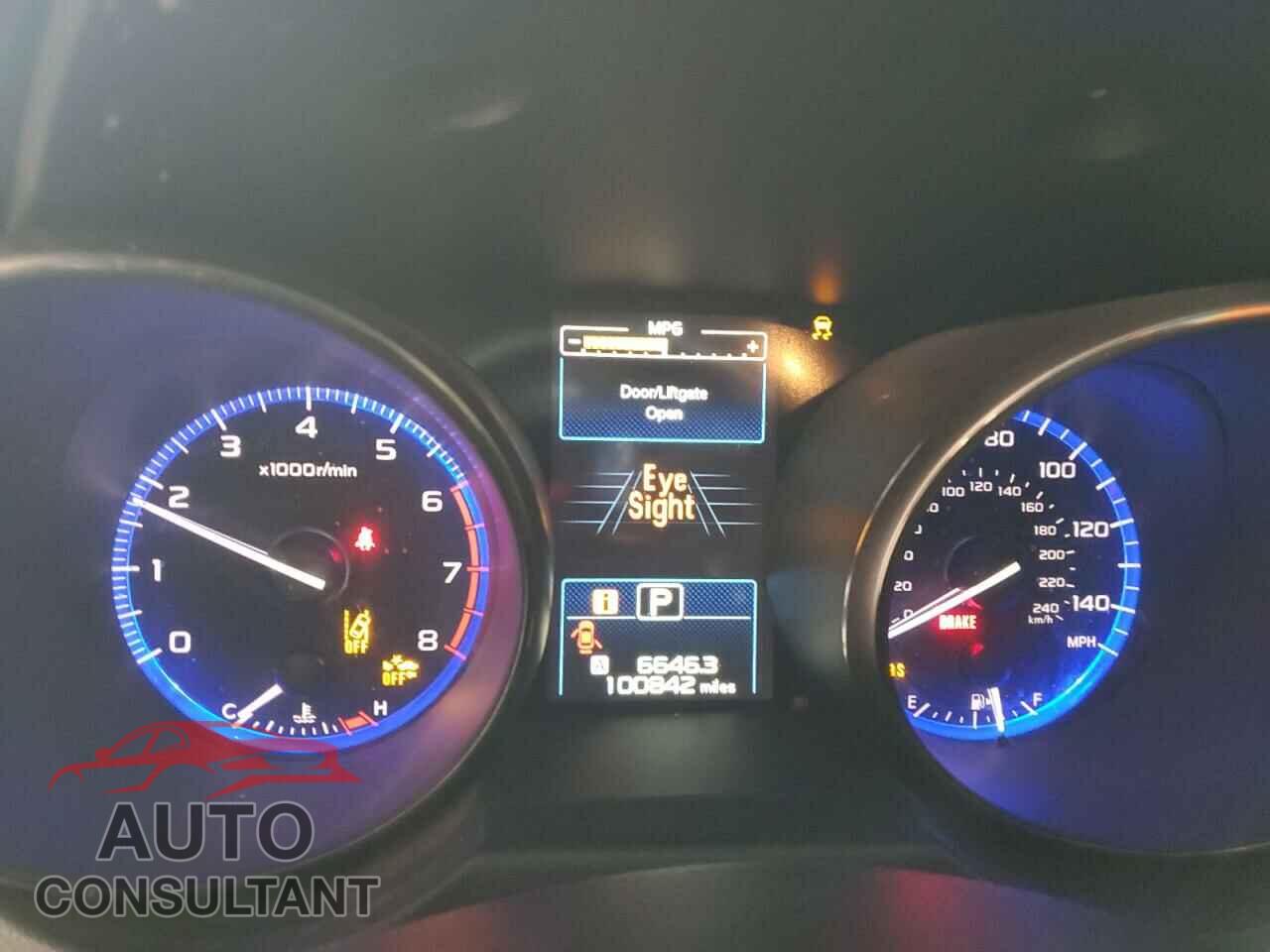SUBARU OUTBACK 2019 - 4S4BSAFC0K3282809