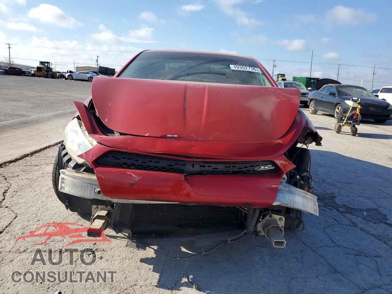 DODGE DART 2013 - 1C3CDFBA3DD595858
