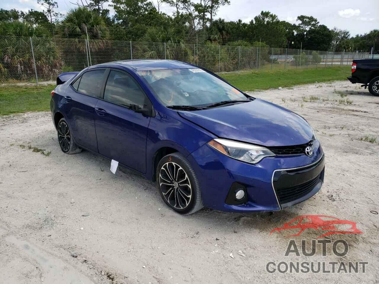 TOYOTA COROLLA 2016 - 5YFBURHE3GP489396
