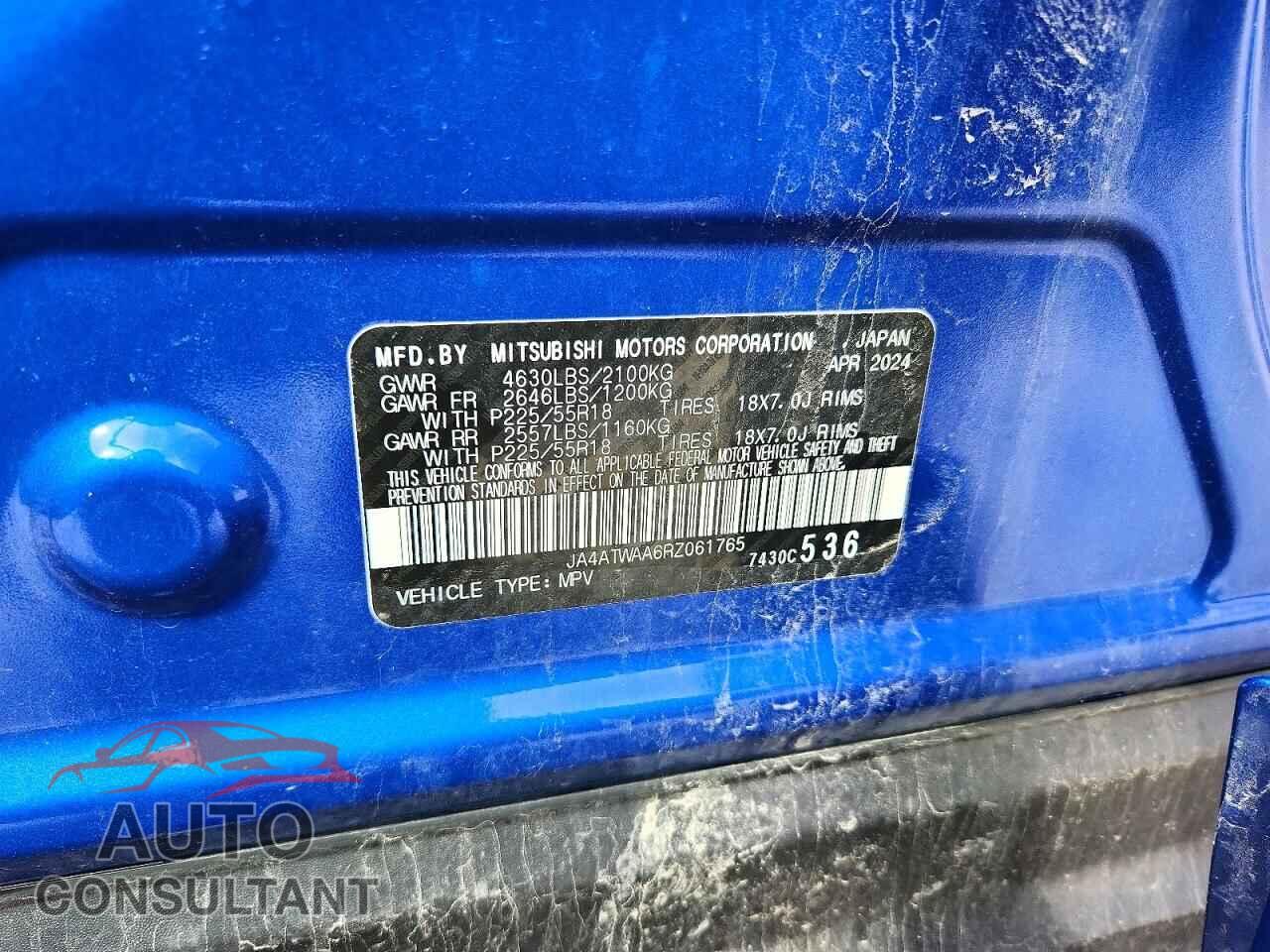 MITSUBISHI ECLIPSE 2024 - JA4ATWAA6RZ061765