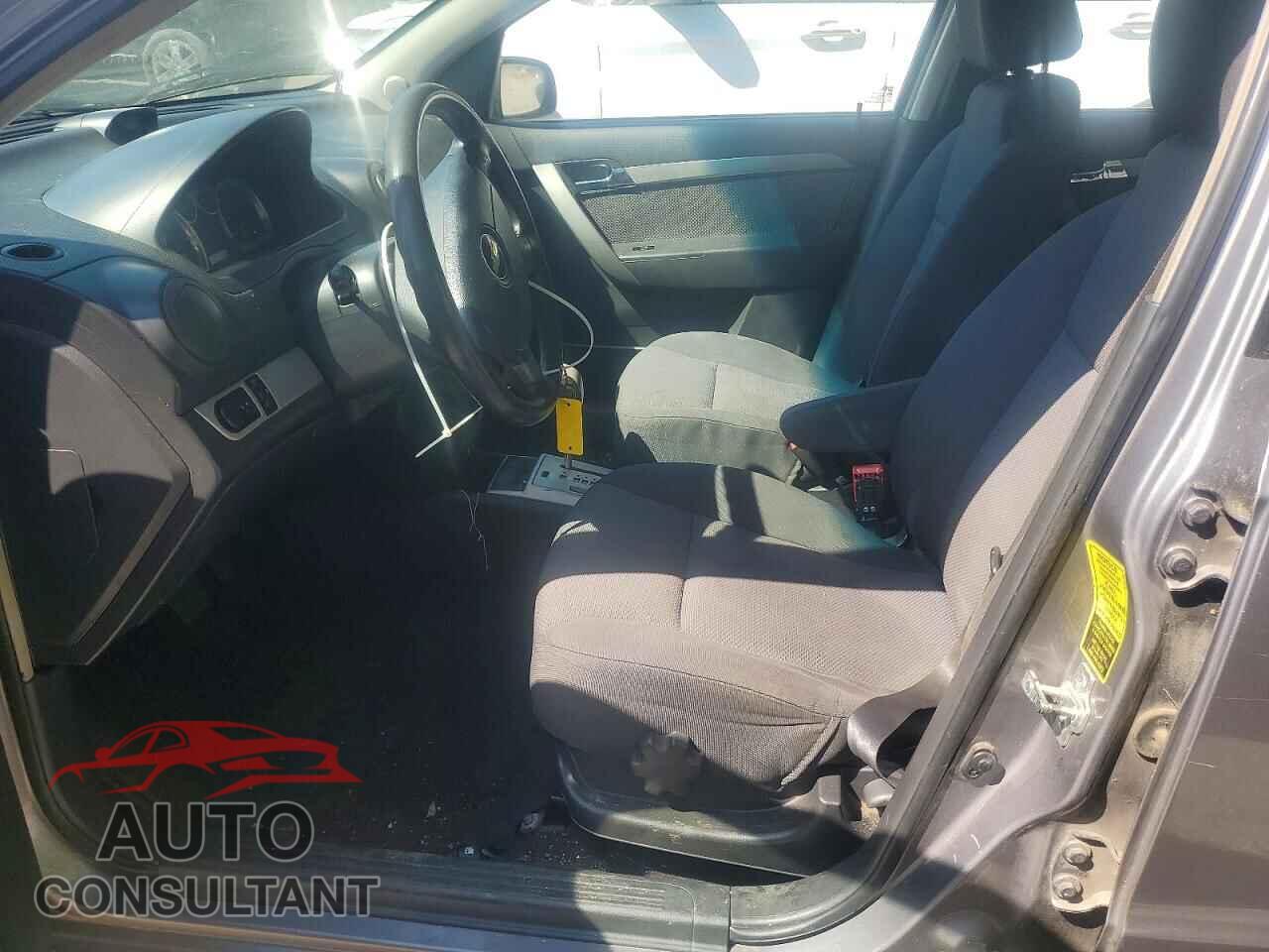 CHEVROLET AVEO 2011 - KL1TD5DE6BB217149