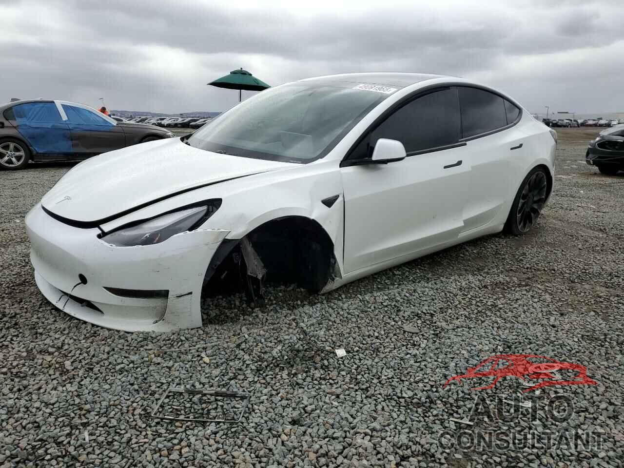 TESLA MODEL 3 2021 - 5YJ3E1ECXMF936349