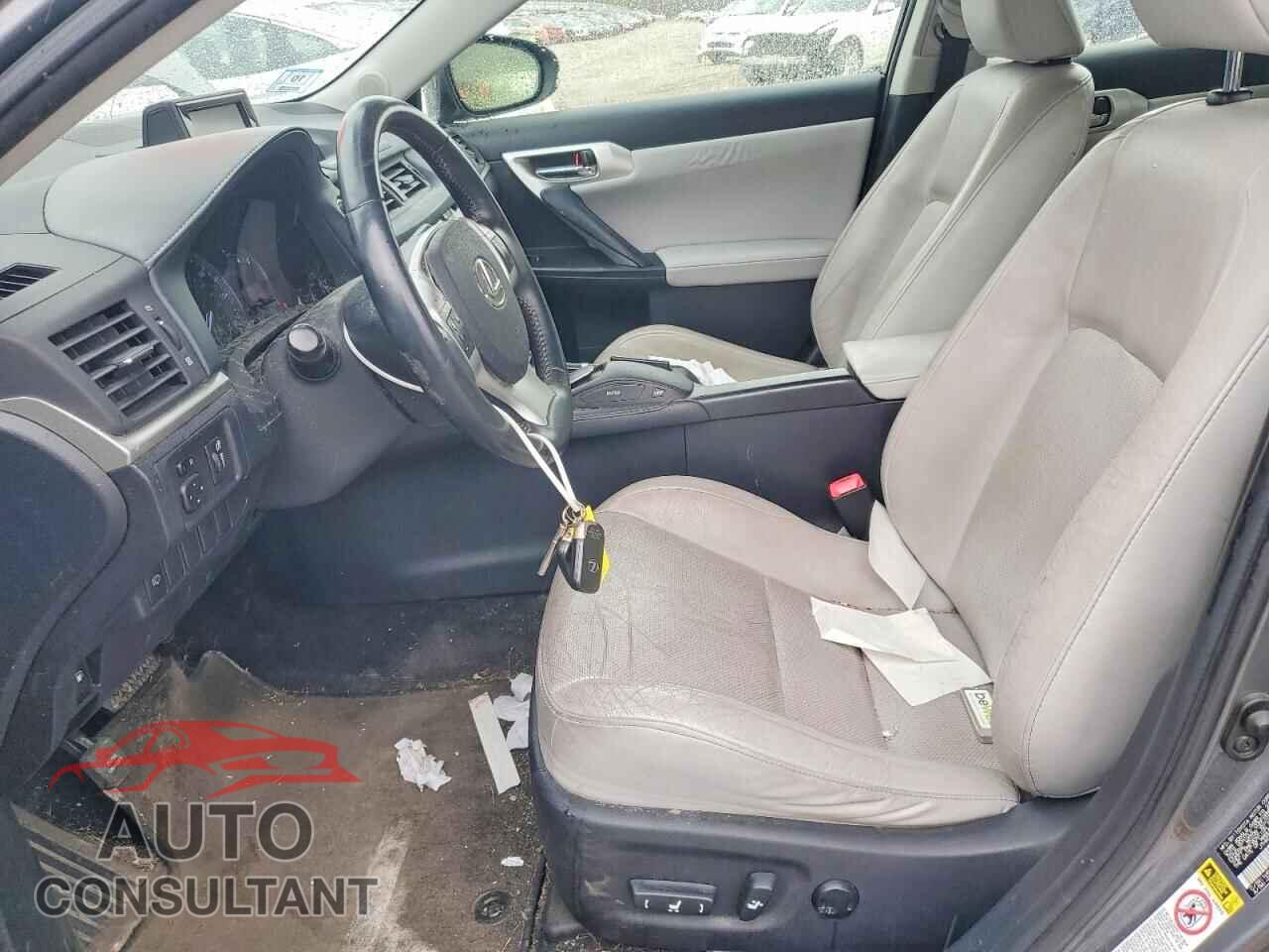 LEXUS CT 200 2012 - JTHKD5BH1C2116263