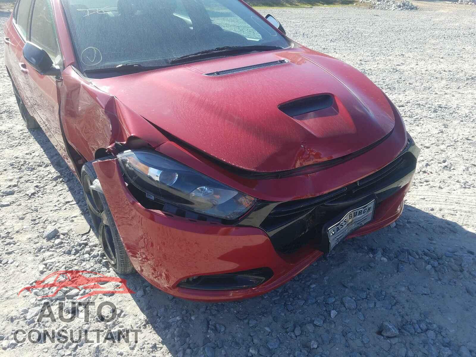 DODGE DART 2016 - 1C3CDFBB5GD624452