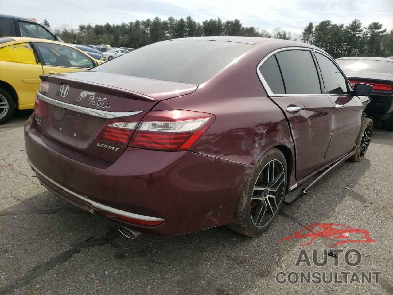 HONDA ACCORD 2016 - 1HGCR2F52GA040197