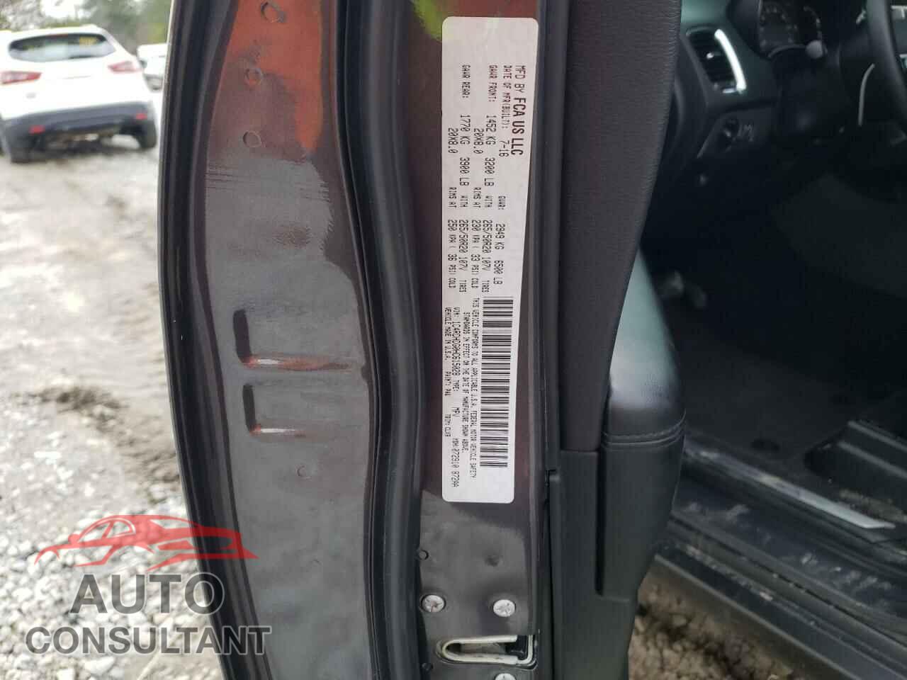 DODGE DURANGO 2017 - 1C4RDHDG0HC615028