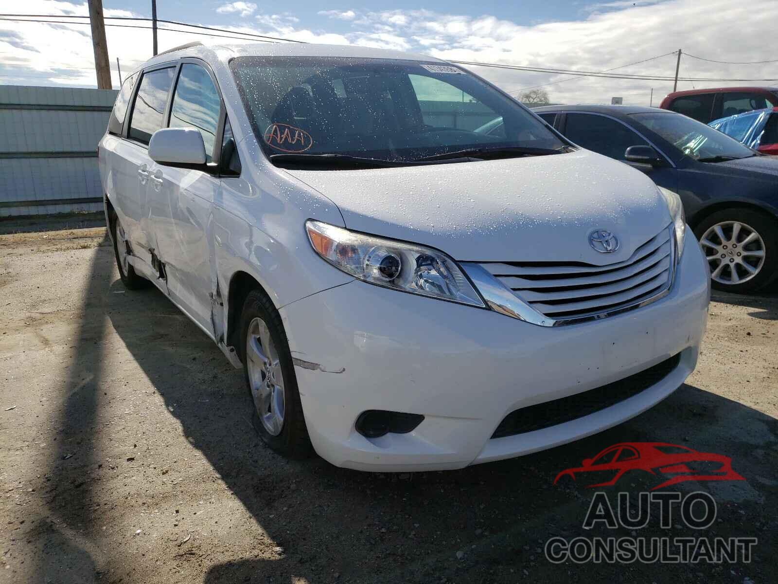 TOYOTA SIENNA 2016 - 5TDKK3DC3GS726869