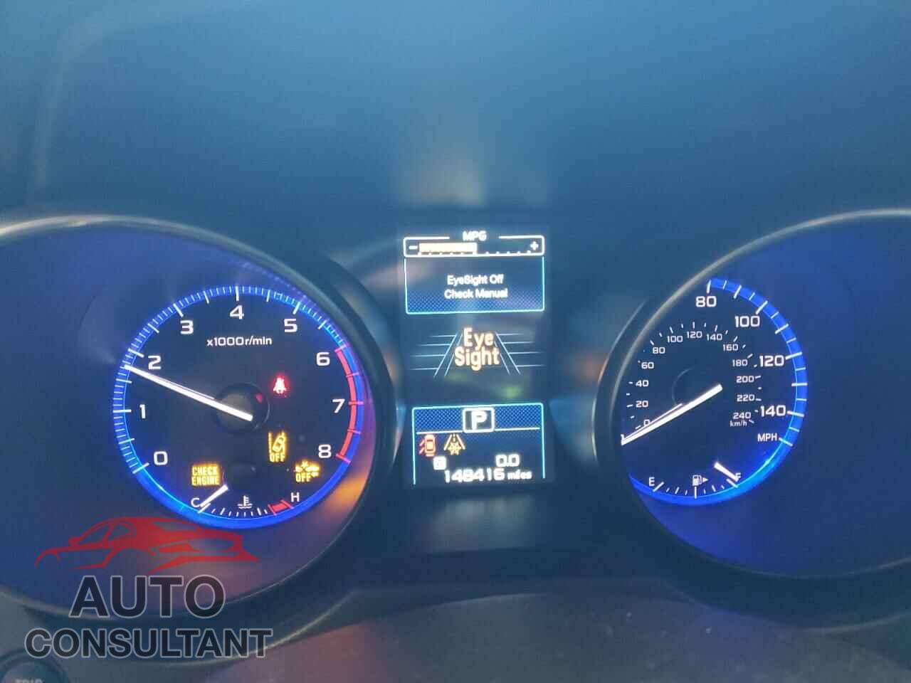 SUBARU OUTBACK 2017 - 4S4BSAFC7H3377294