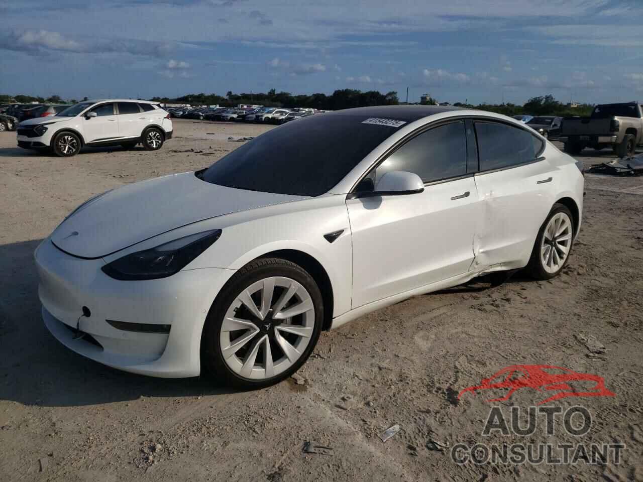 TESLA MODEL 3 2021 - 5YJ3E1EB8MF044754