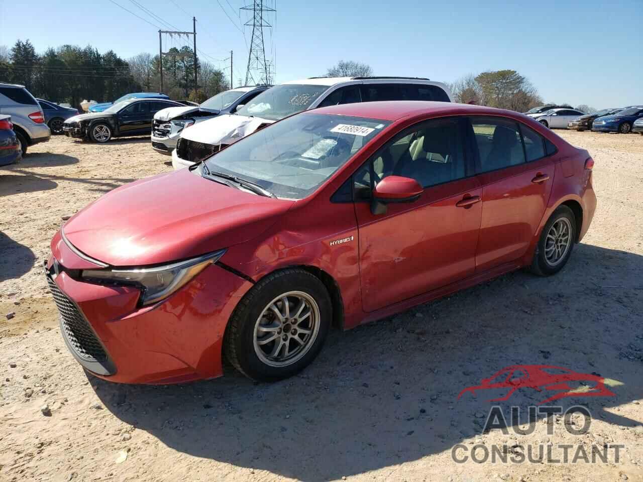 TOYOTA COROLLA 2021 - JTDEAMDE3MJ029735