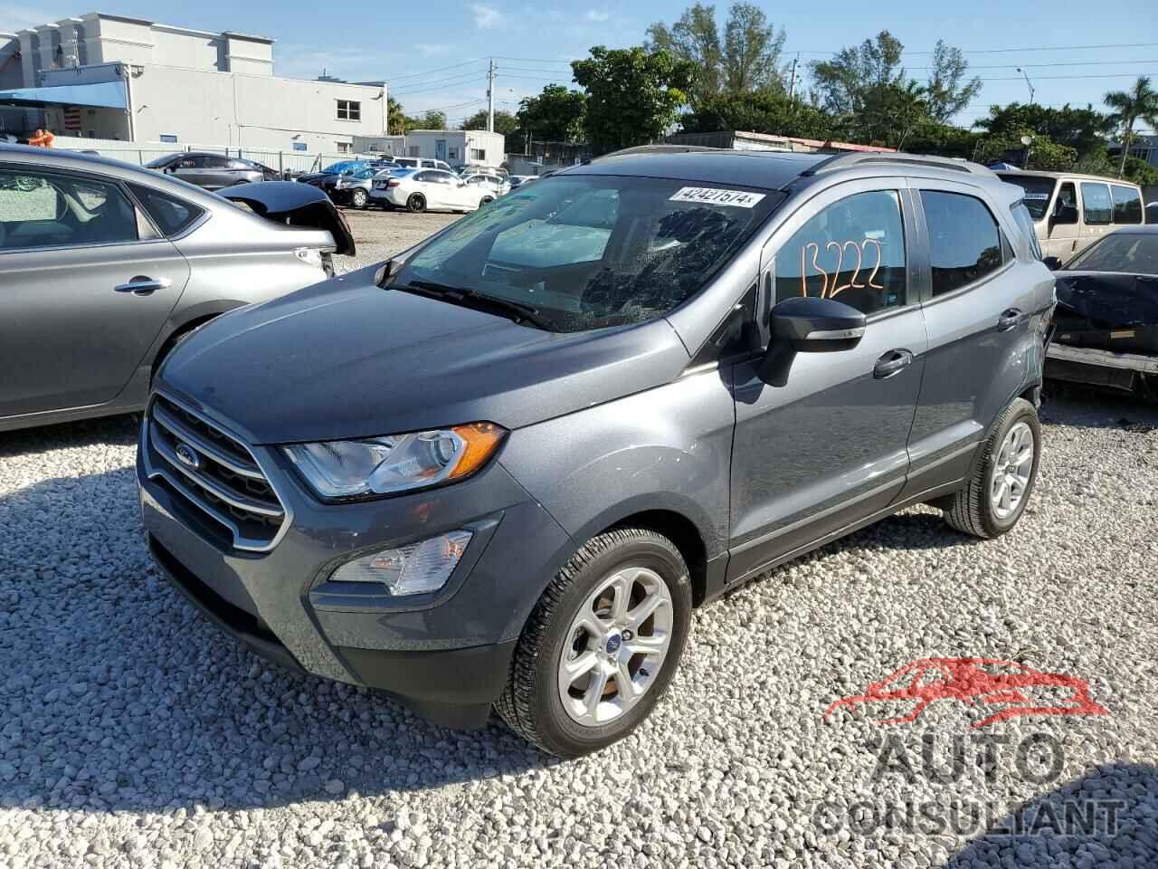 FORD ECOSPORT 2018 - MAJ3P1TE6JC226586