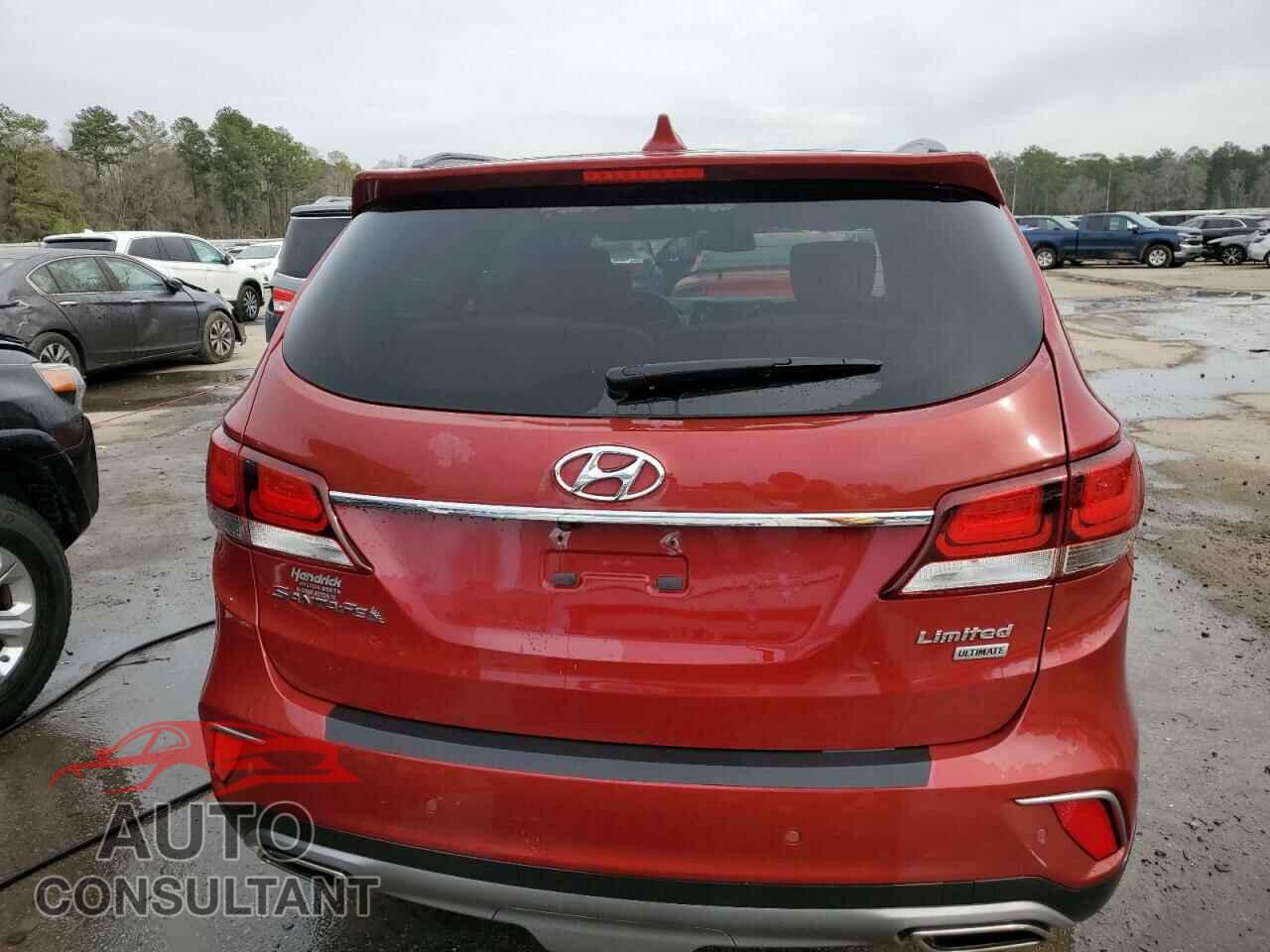 HYUNDAI SANTA FE 2017 - KM8SR4HF9HU209770