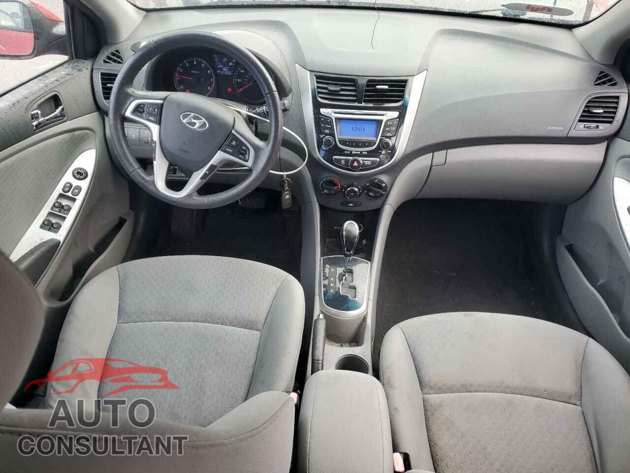 HYUNDAI ACCENT 2012 - KMHCU5AE7CU025320
