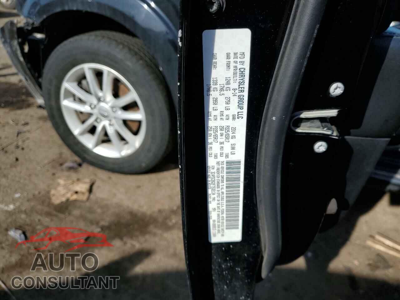 DODGE JOURNEY 2015 - 3C4PDCBG2FT532134