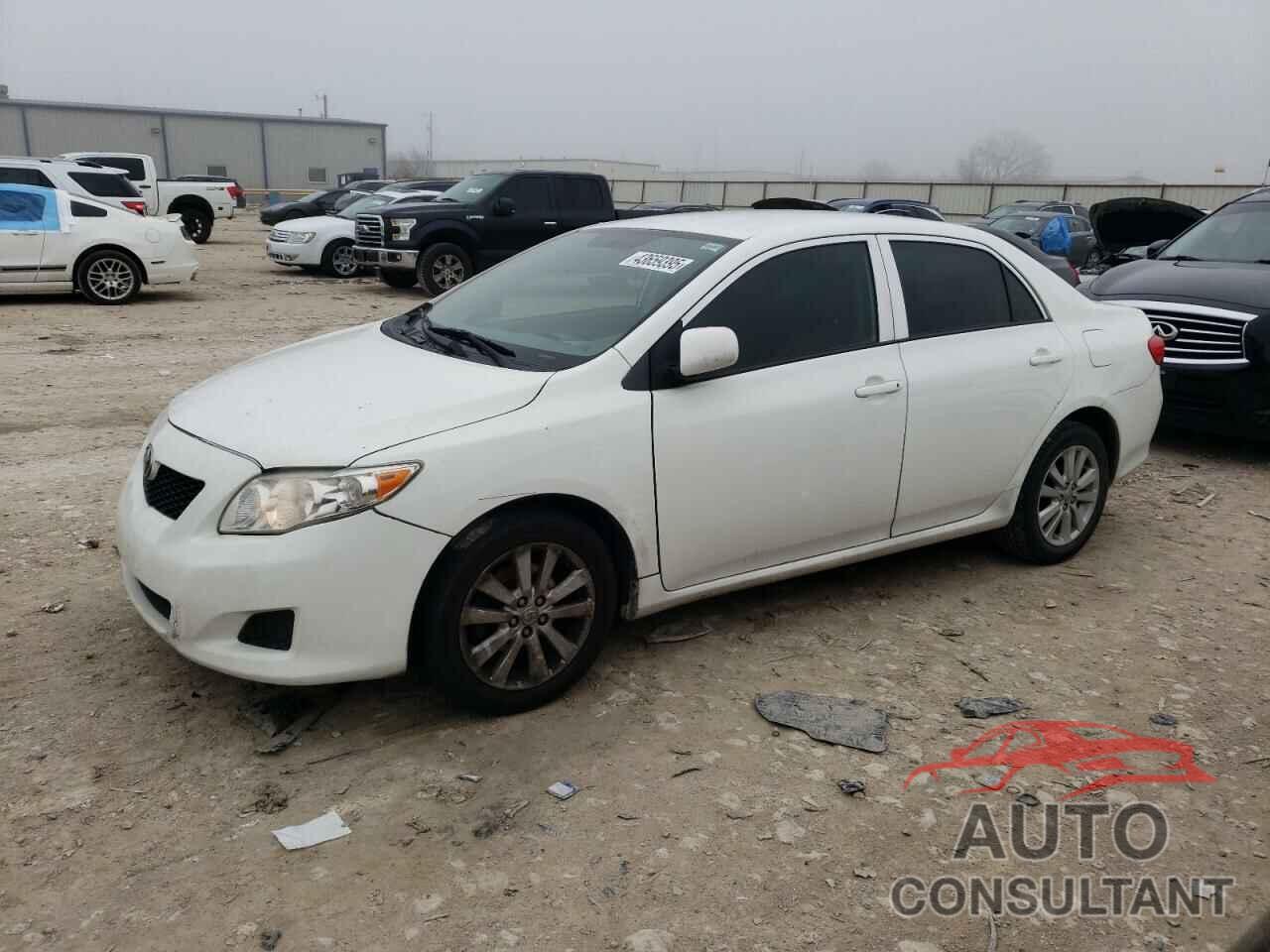 TOYOTA COROLLA 2009 - 1NXBU40E89Z100459