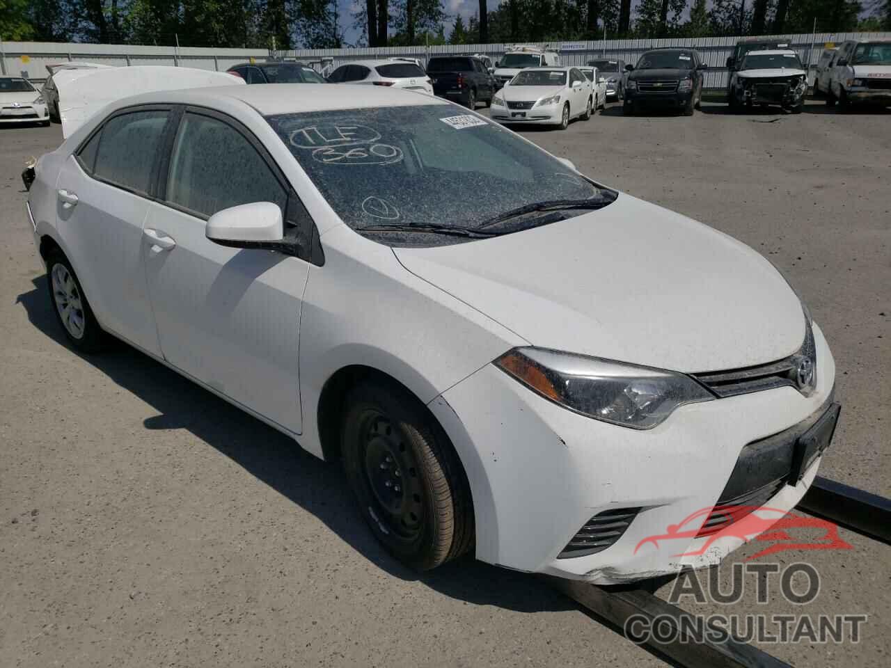 TOYOTA COROLLA 2016 - 2T1BURHEXGC509353