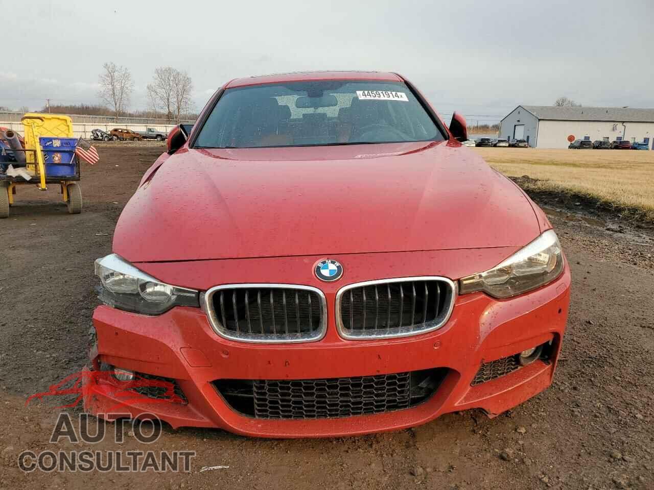 BMW 3 SERIES 2017 - WBA8D9G58HNU59740