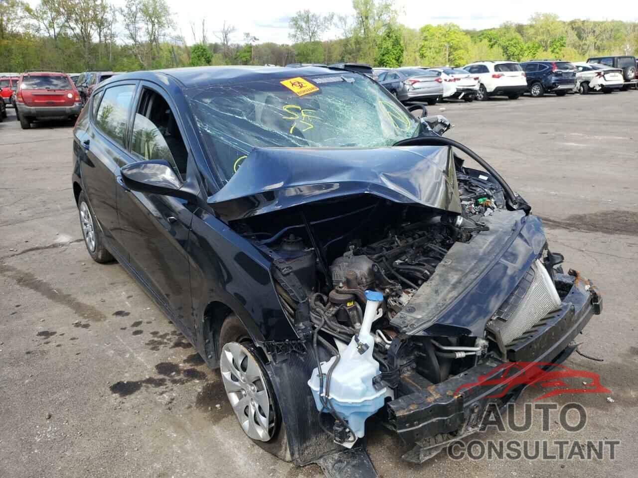 HYUNDAI ACCENT 2017 - KMHCT5AE9HU355387