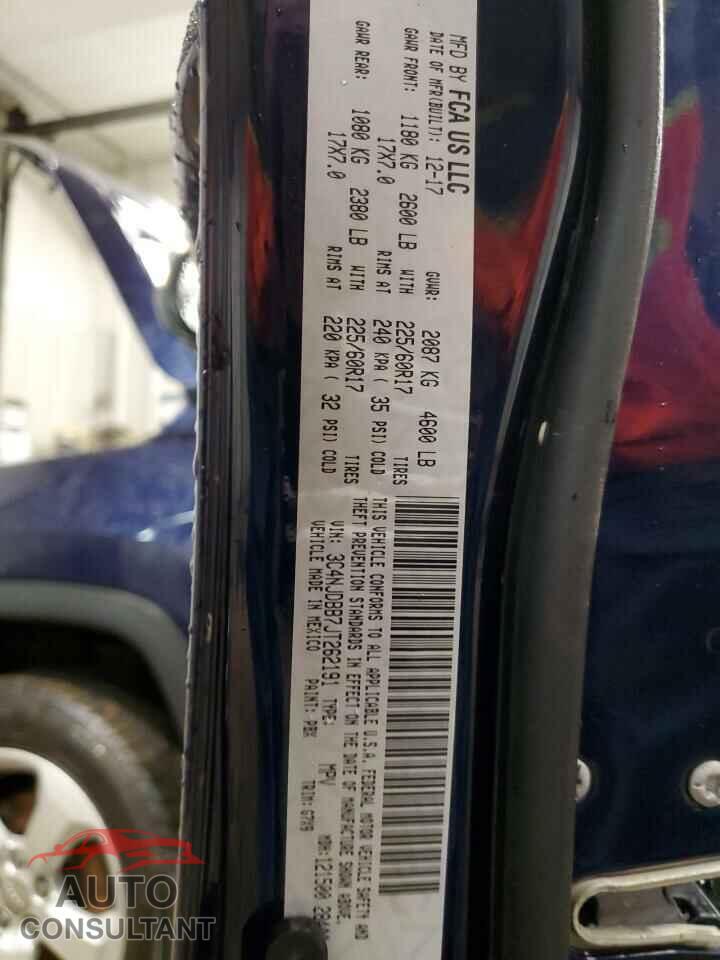 JEEP COMPASS 2018 - 3C4NJDBB7JT262191