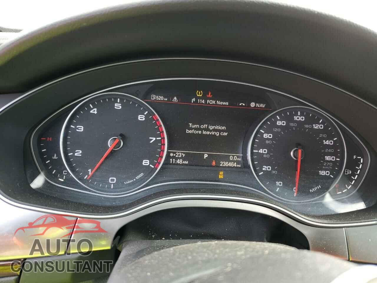 AUDI A6 2013 - WAUGFAFC4DN149389