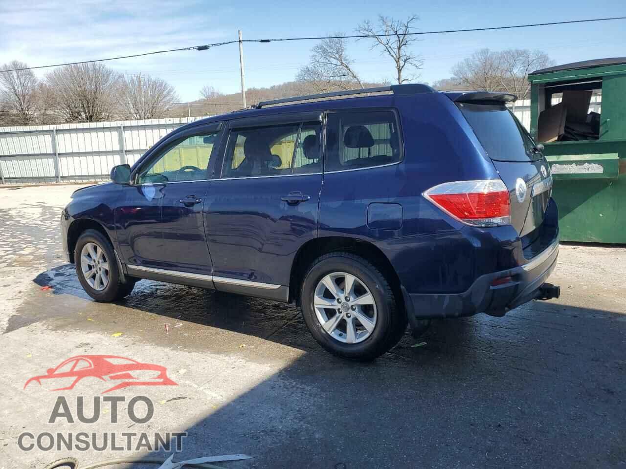 TOYOTA HIGHLANDER 2011 - 5TDBK3EH4BS066621