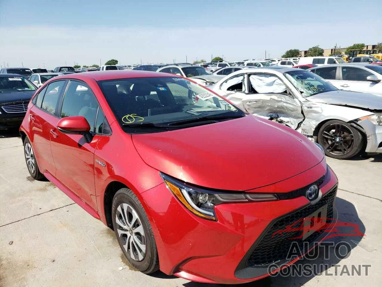 TOYOTA COROLLA 2021 - JTDEAMDE7MJ017572