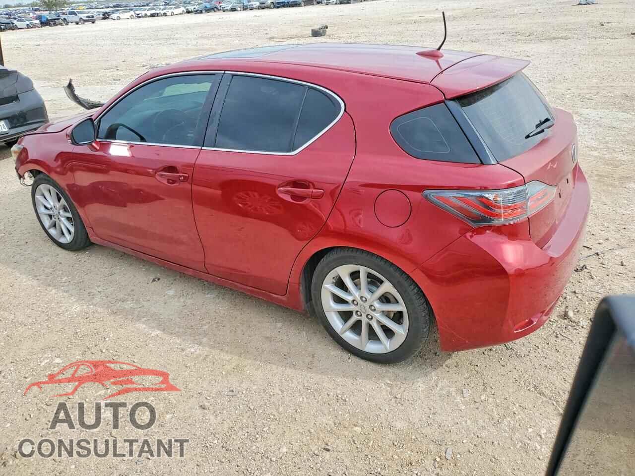 LEXUS CT 200 2012 - JTHKD5BHXC2120490