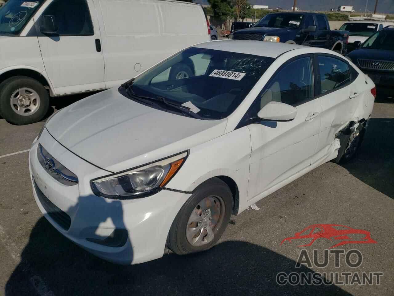 HYUNDAI ACCENT 2016 - KMHCT4AE6GU949928