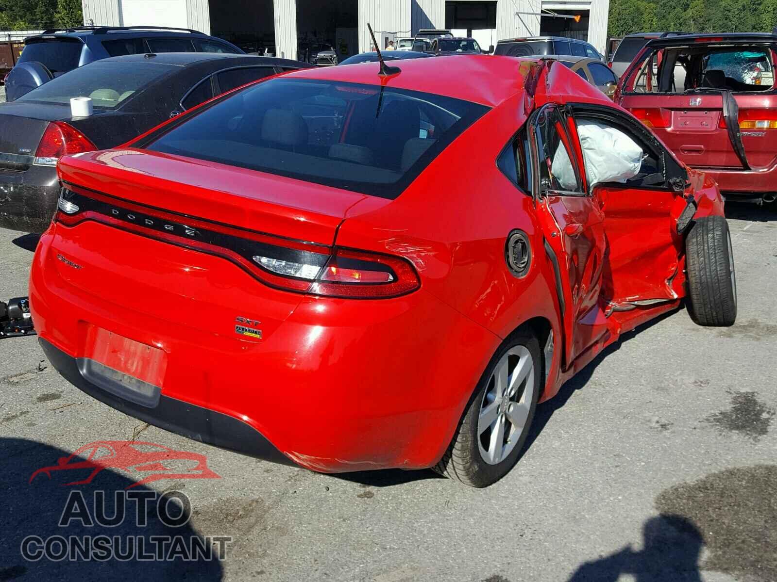 DODGE DART 2016 - 1C3CDFBA7GD660165