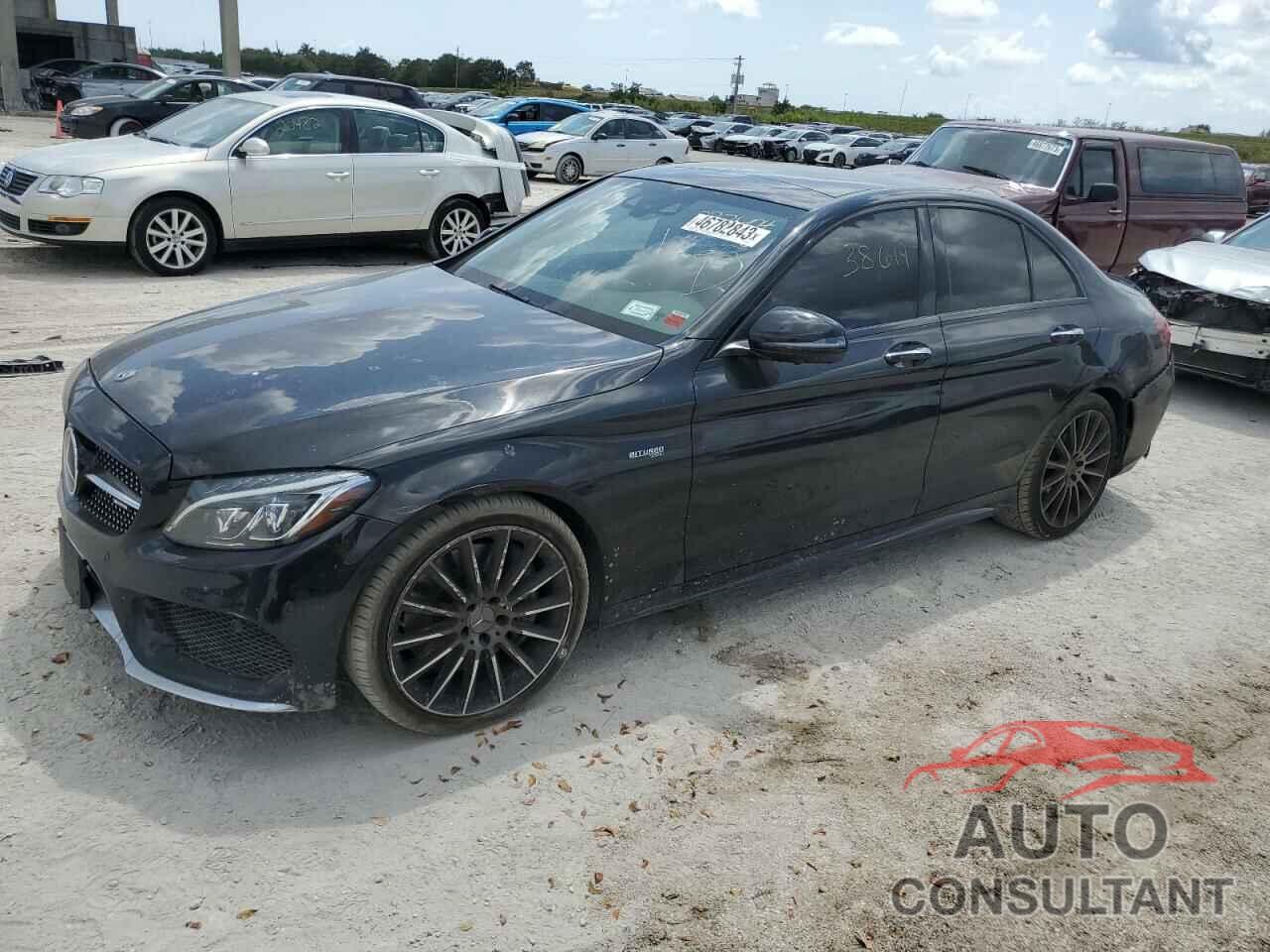 MERCEDES-BENZ C-CLASS 2018 - 55SWF6EBXJU237604