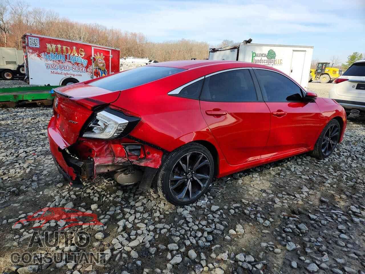 HONDA CIVIC 2020 - 2HGFC2F8XLH543187