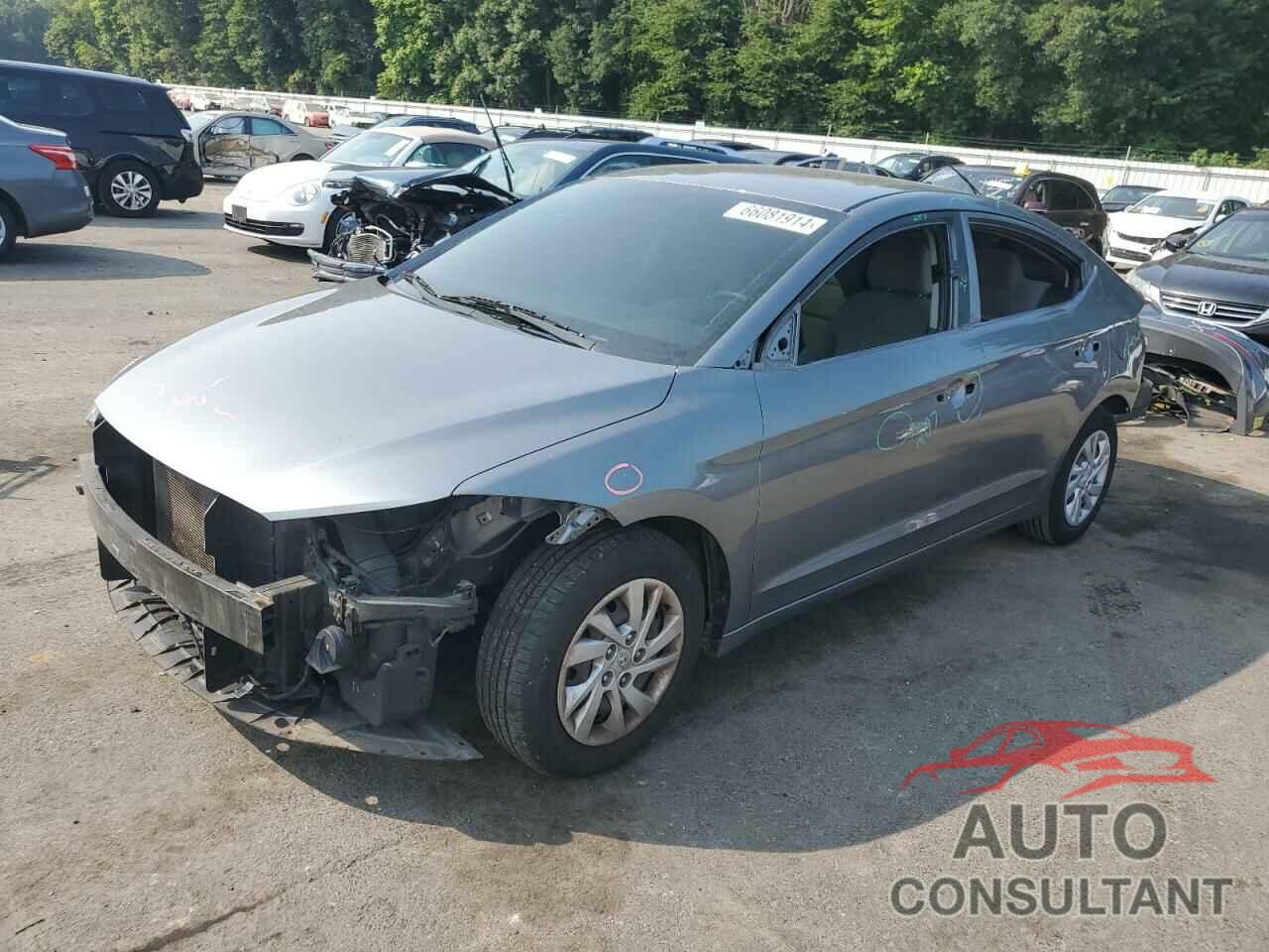 HYUNDAI ELANTRA 2017 - KMHD74LF3HU078941
