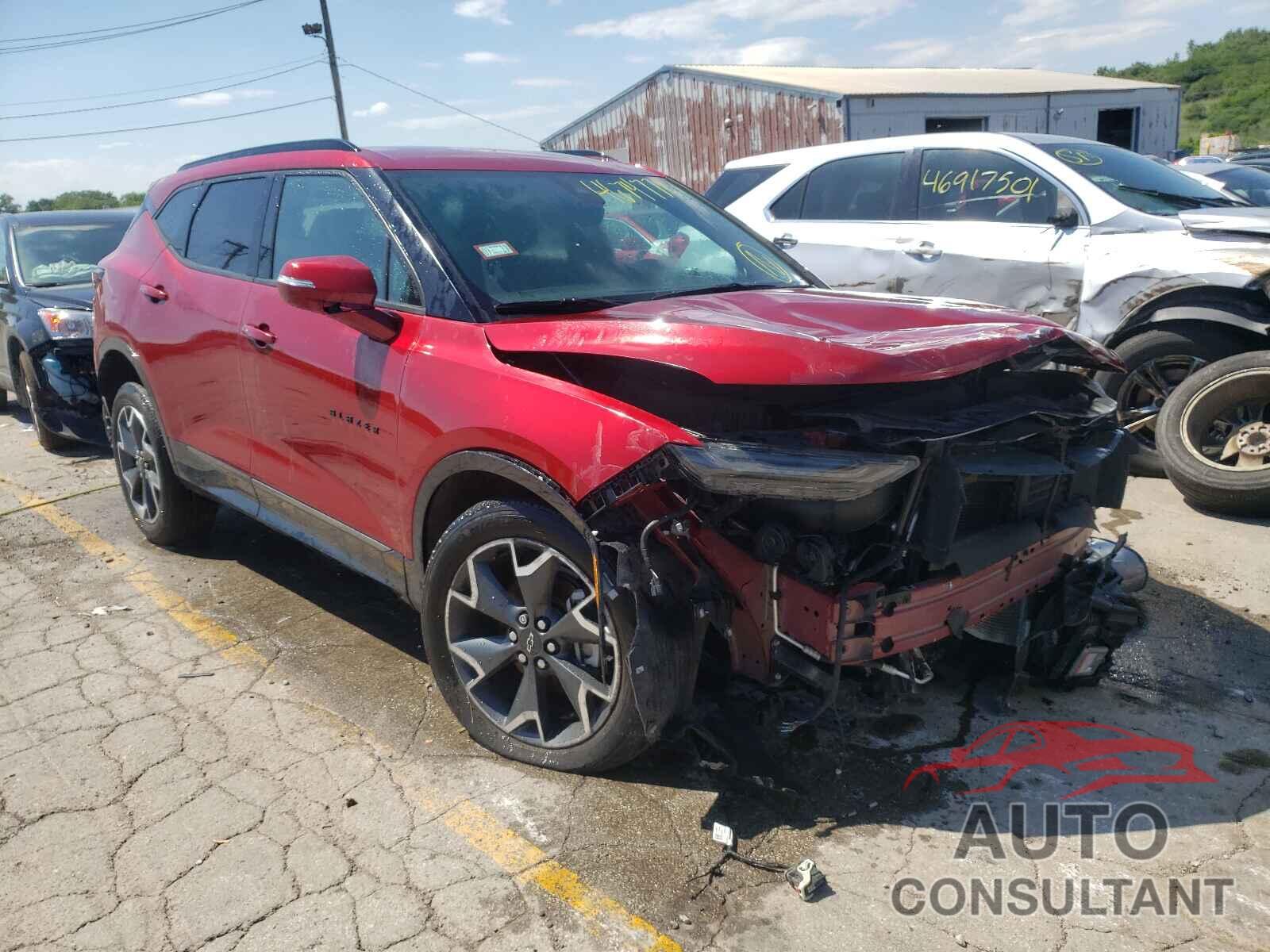 CHEVROLET BLAZER 2019 - 3GNKBERS0KS543291