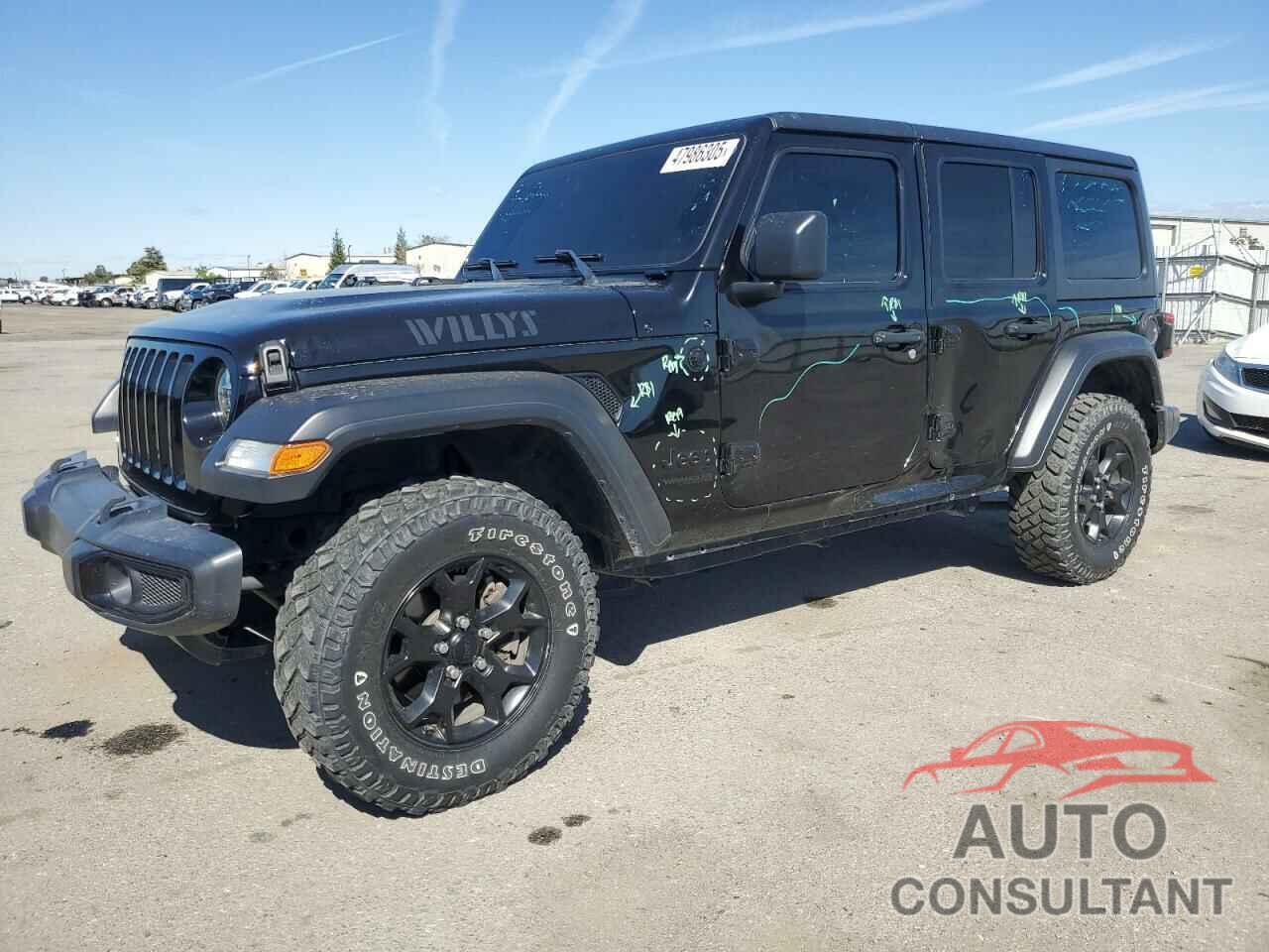 JEEP WRANGLER 2021 - 1C4HJXDNXMW665408