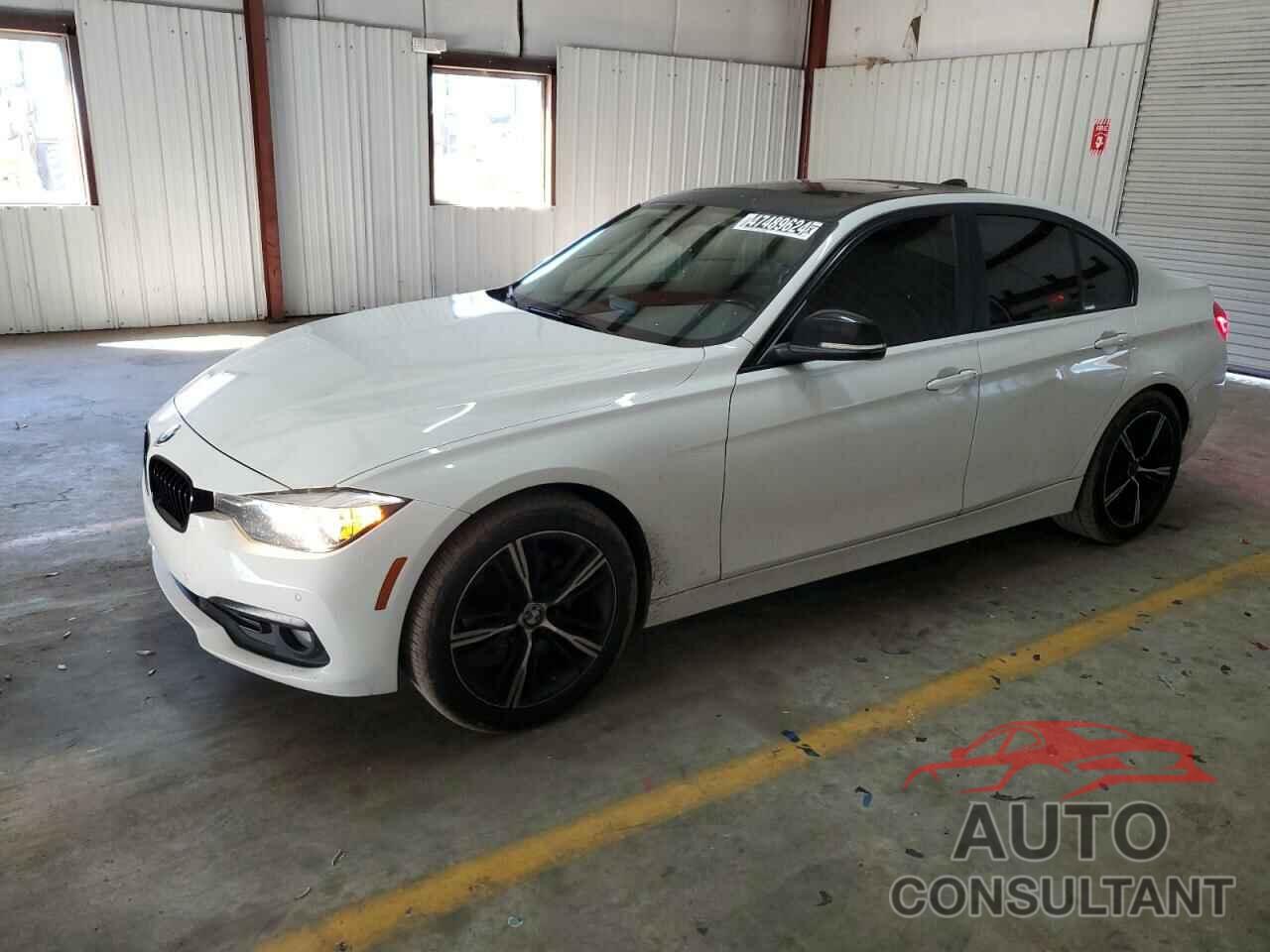 BMW 3 SERIES 2017 - WBA8E1G50HNU13494