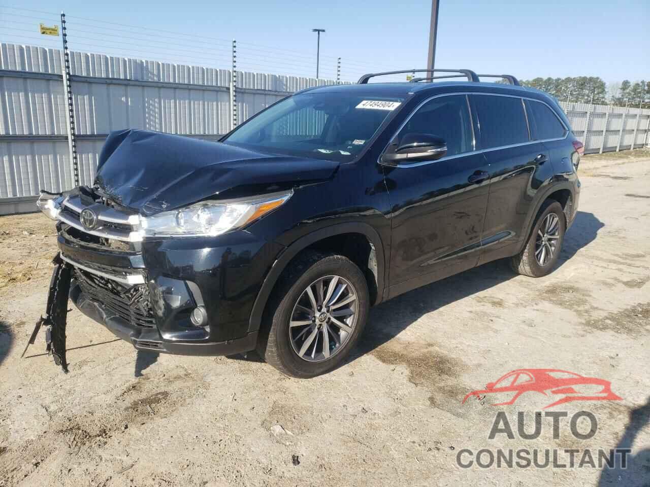 TOYOTA HIGHLANDER 2019 - 5TDKZRFH6KS330757