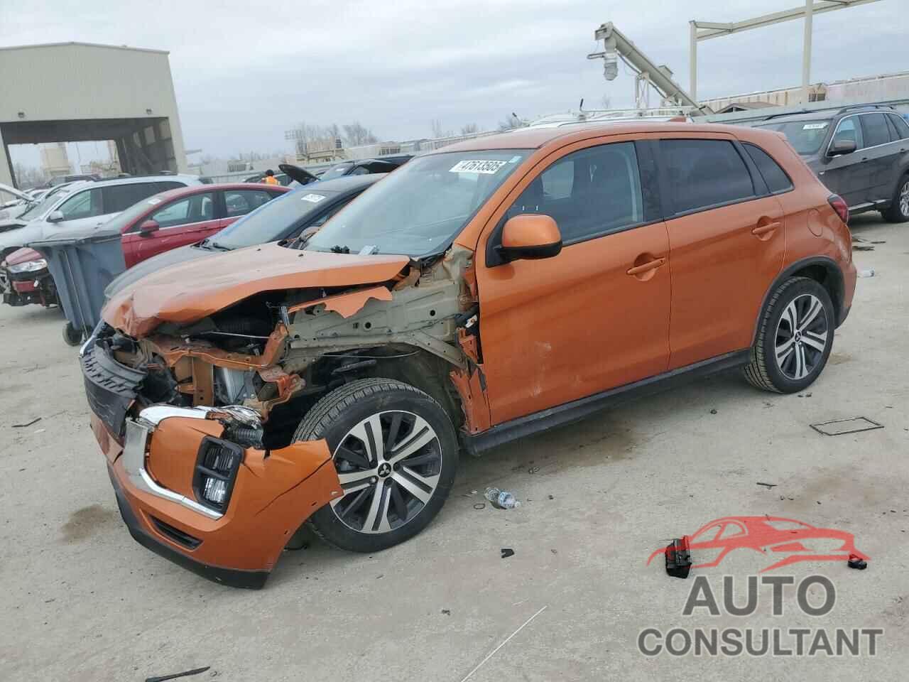 MITSUBISHI OUTLANDER 2022 - JA4ARUAU8NU014662