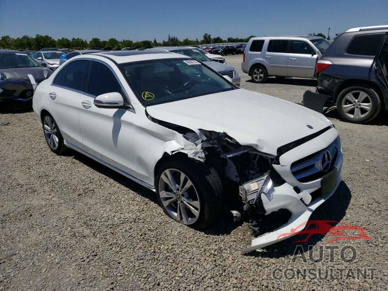 MERCEDES-BENZ C-CLASS 2018 - 55SWF4JB4JU251833