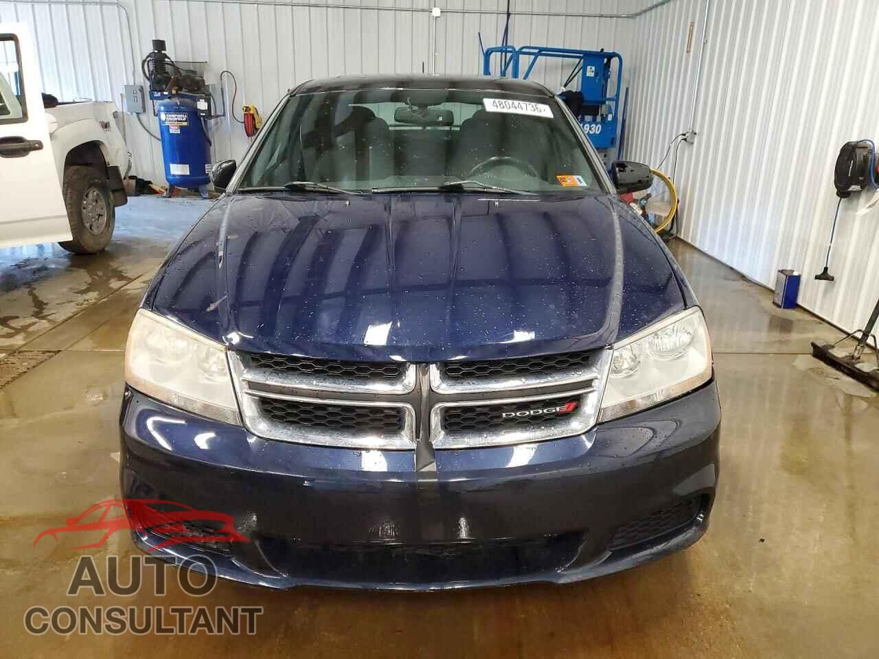 DODGE AVENGER 2012 - 1C3CDZCB6CN198601