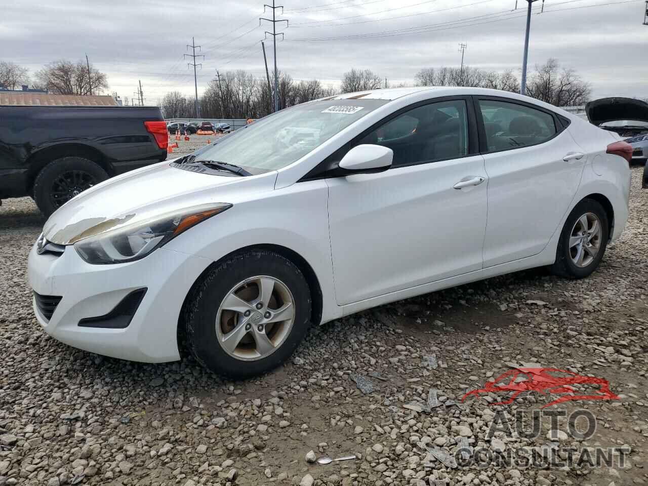 HYUNDAI ELANTRA 2014 - 5NPDH4AEXEH528523