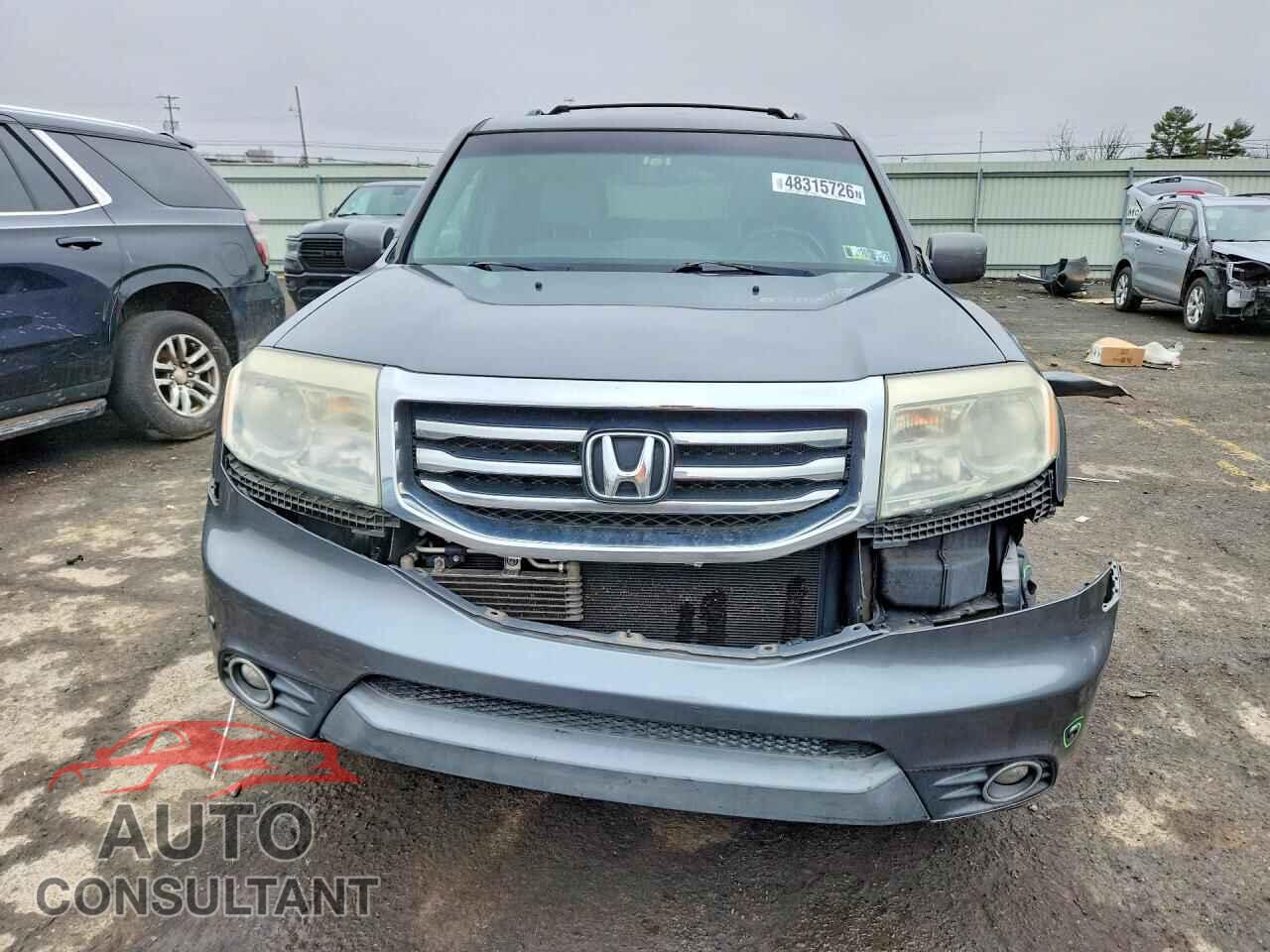 HONDA PILOT 2012 - 5FNYF4H96CB033781