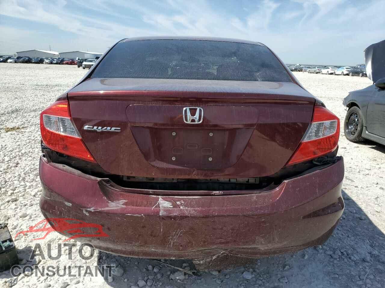 HONDA CIVIC 2012 - 19XFB2F8XCE383695