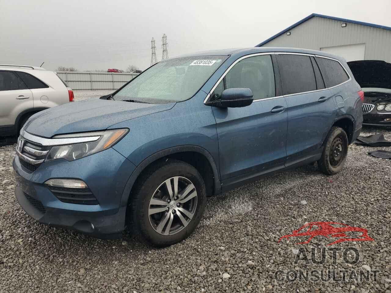 HONDA PILOT 2017 - 5FNYF6H74HB002269