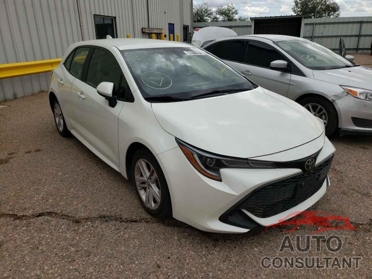 TOYOTA COROLLA 2019 - JTNK4RBE0K3018506
